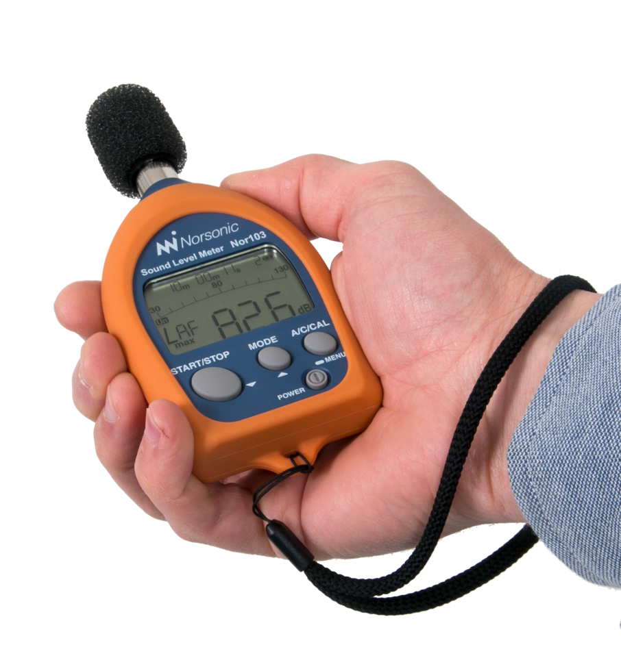NORSONIC Nor103 (Klasse 1) - Typgenehmigtes Schallpegelmessgerät